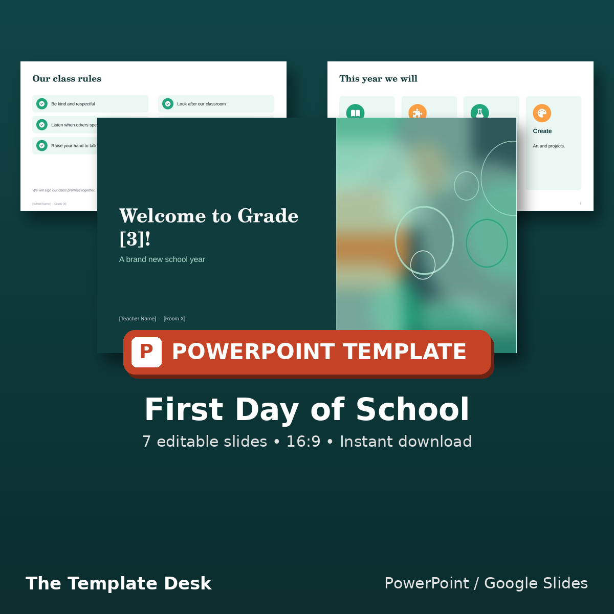 First Day of School – cover