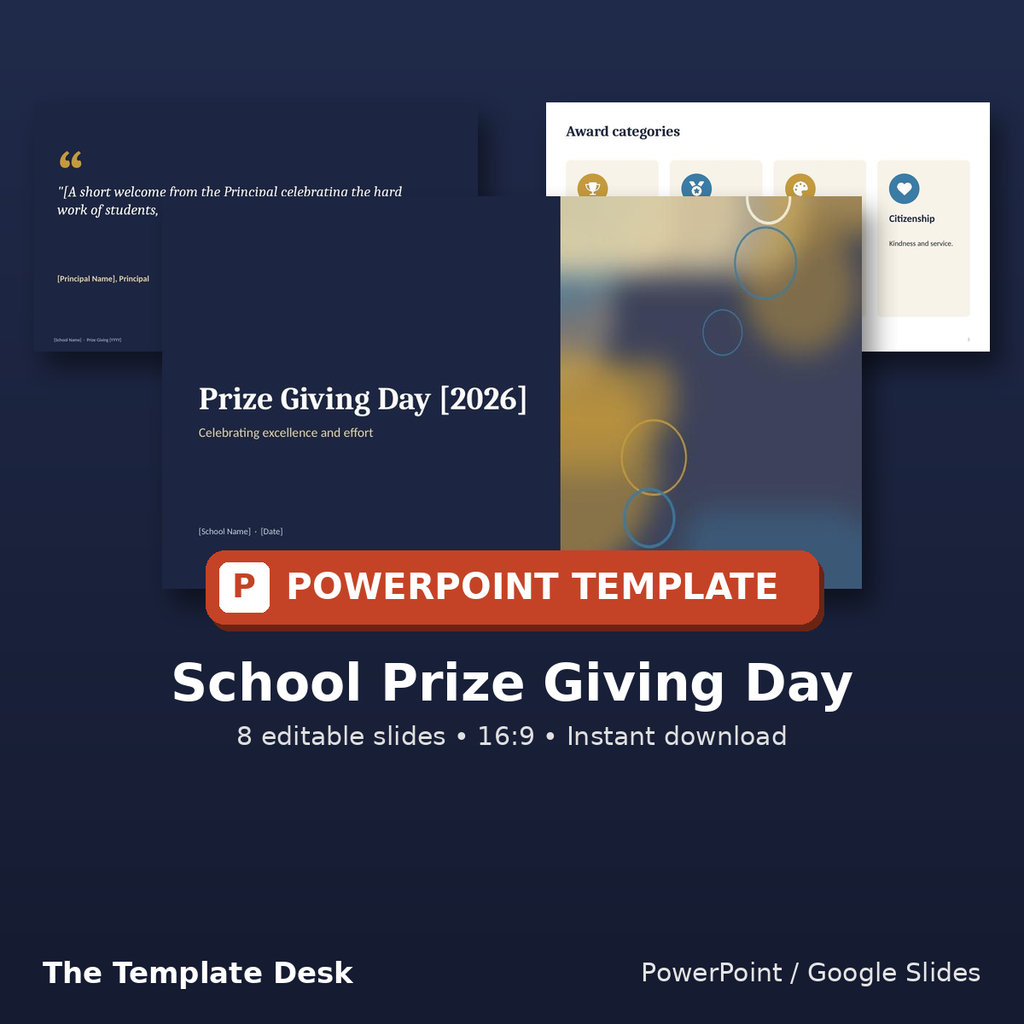 School Prize Giving Day – cover
