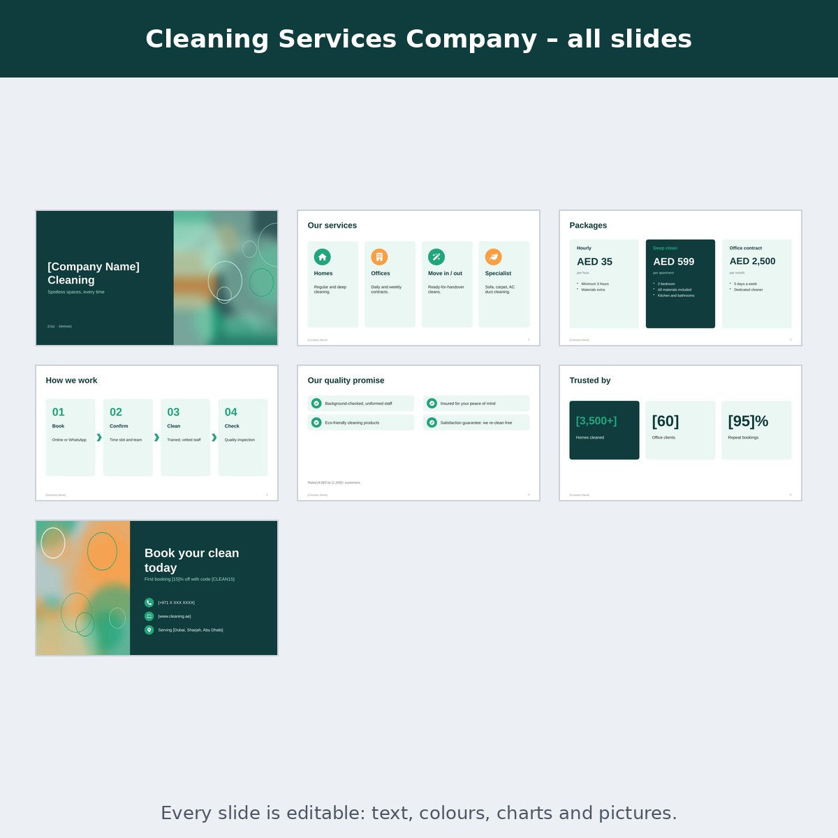 Cleaning Services Company – preview