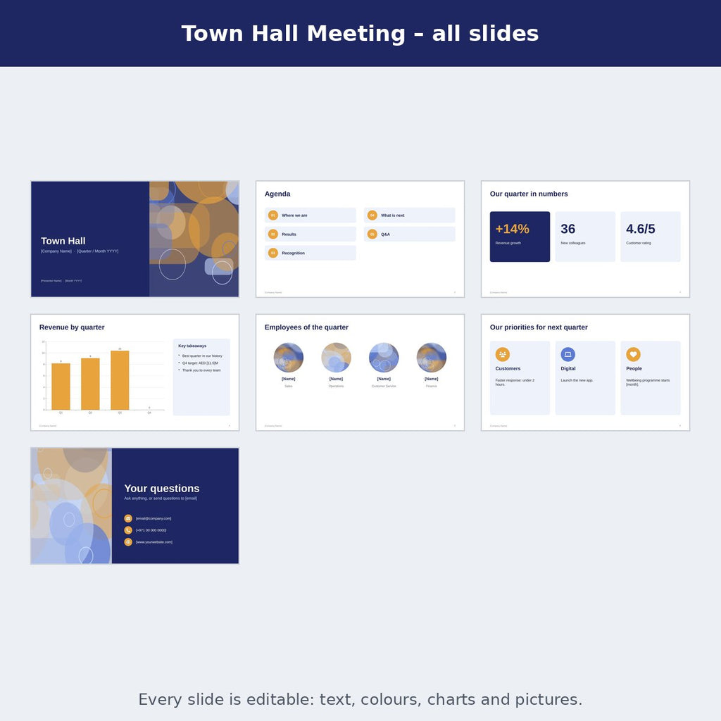 Town Hall Meeting – preview