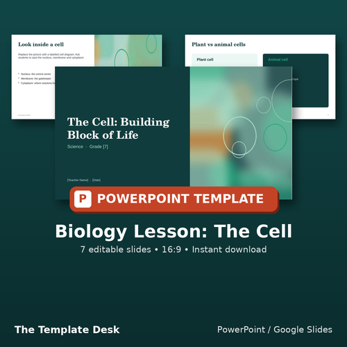 Biology Lesson: The Cell – cover