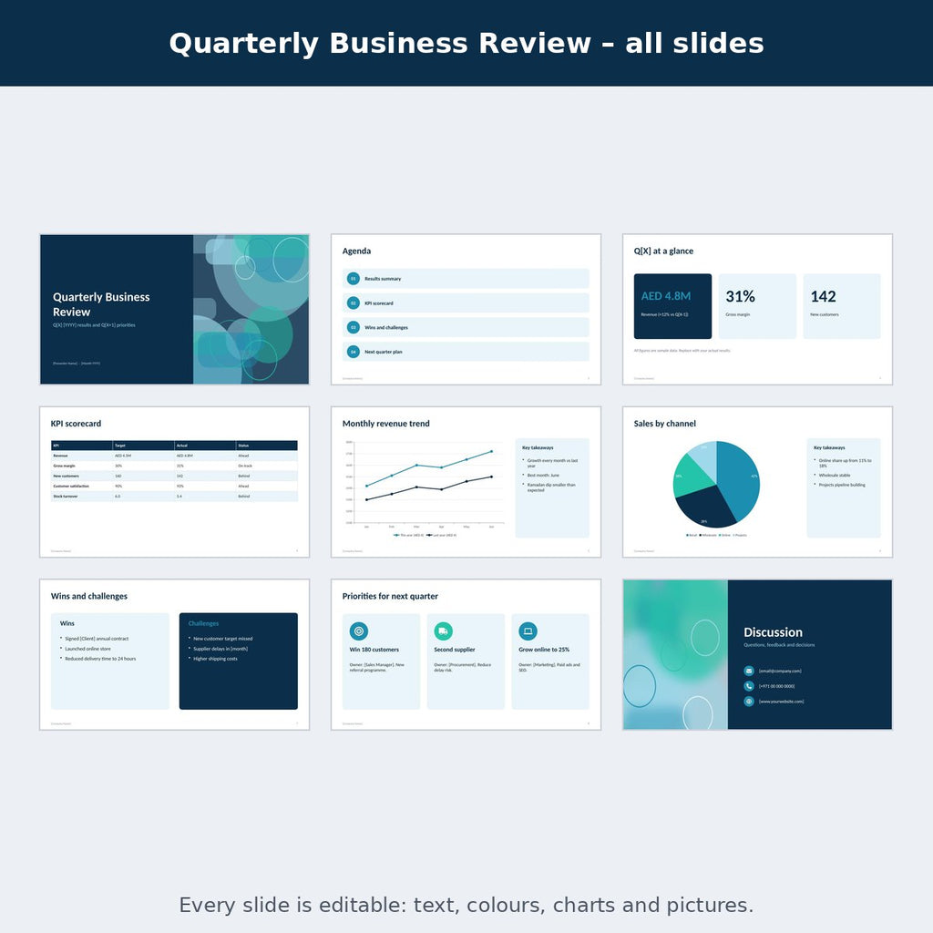 Quarterly Business Review – preview