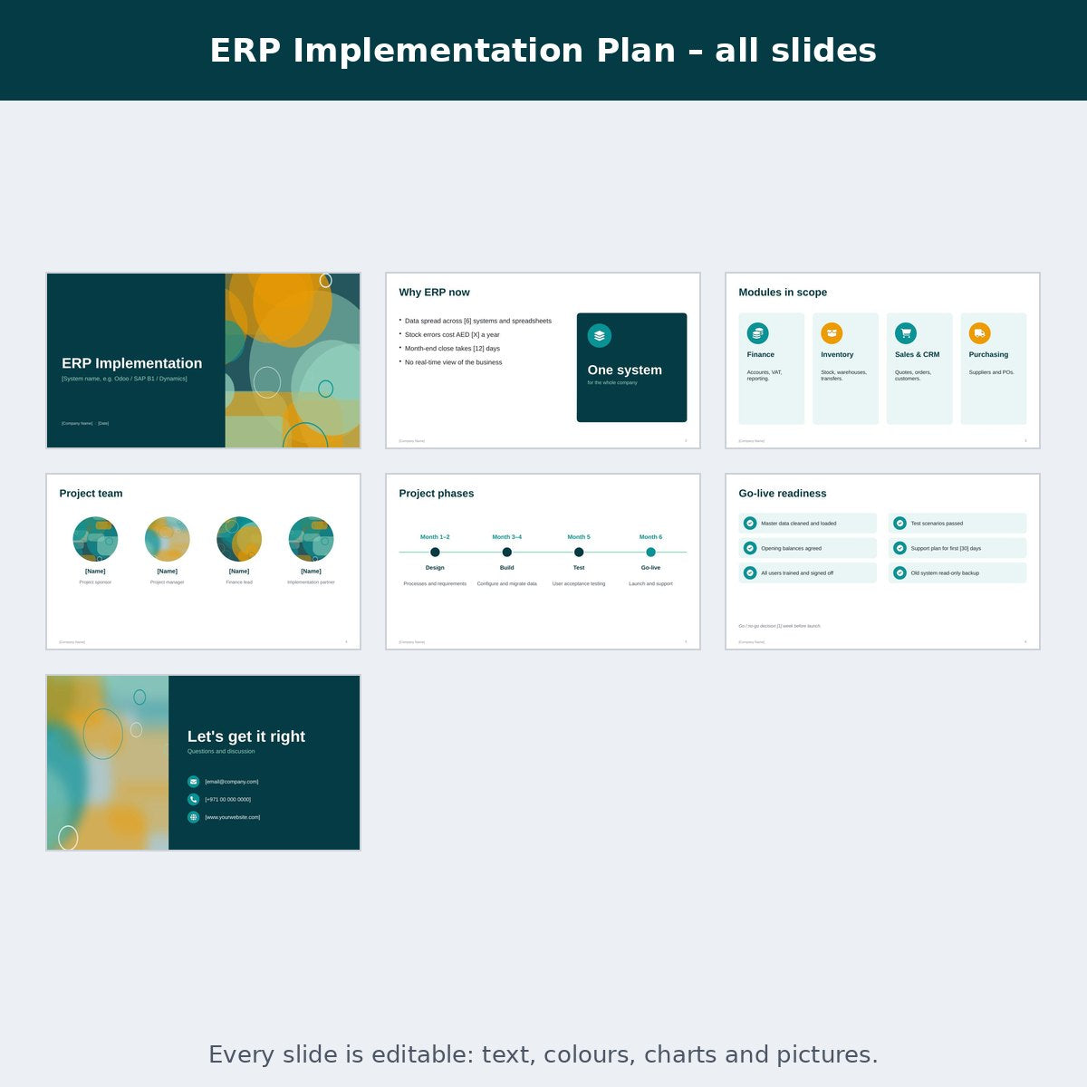 ERP Implementation Plan – preview