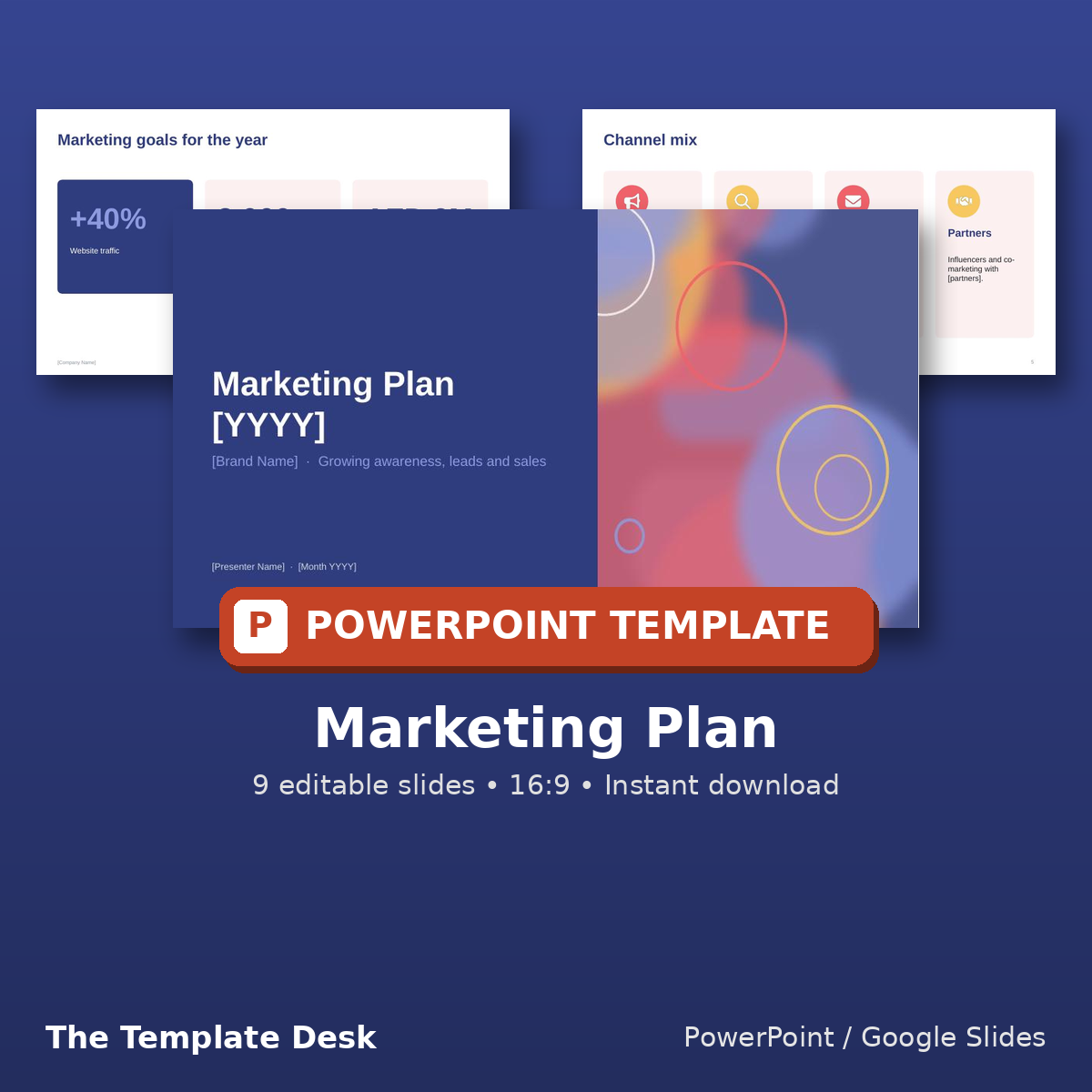 Marketing Plan – cover