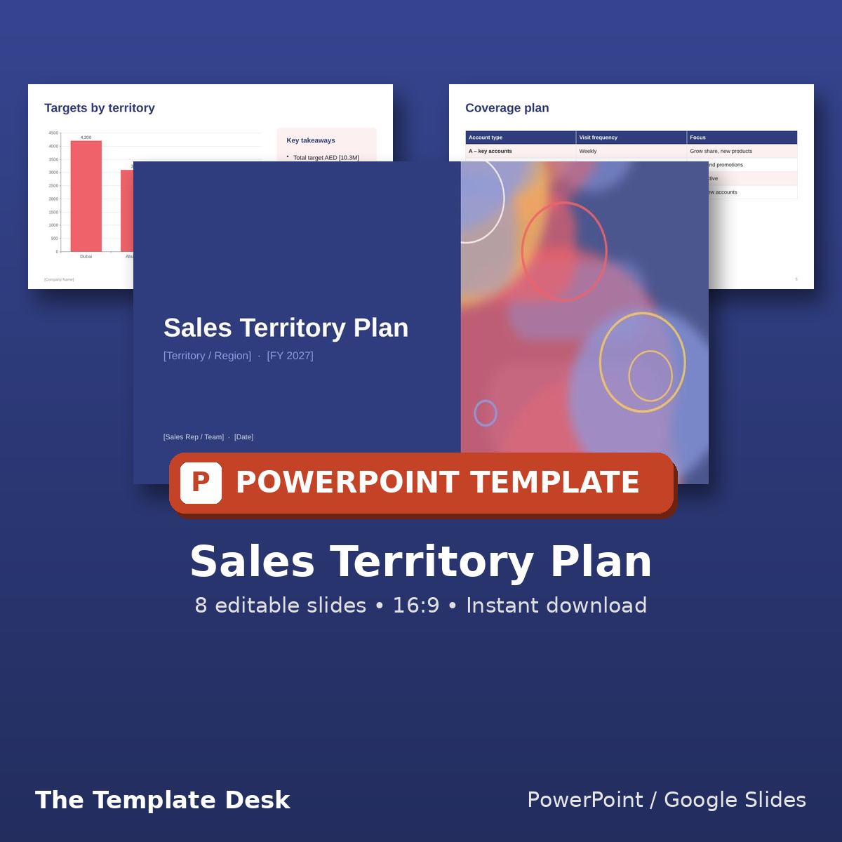 Sales Territory Plan – cover