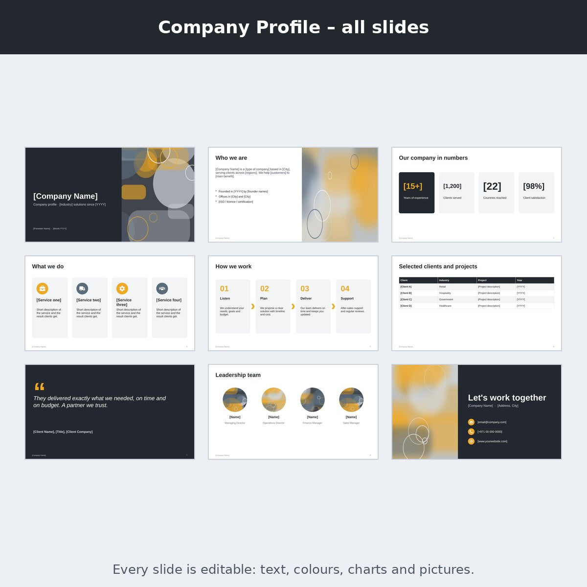 Company Profile – preview