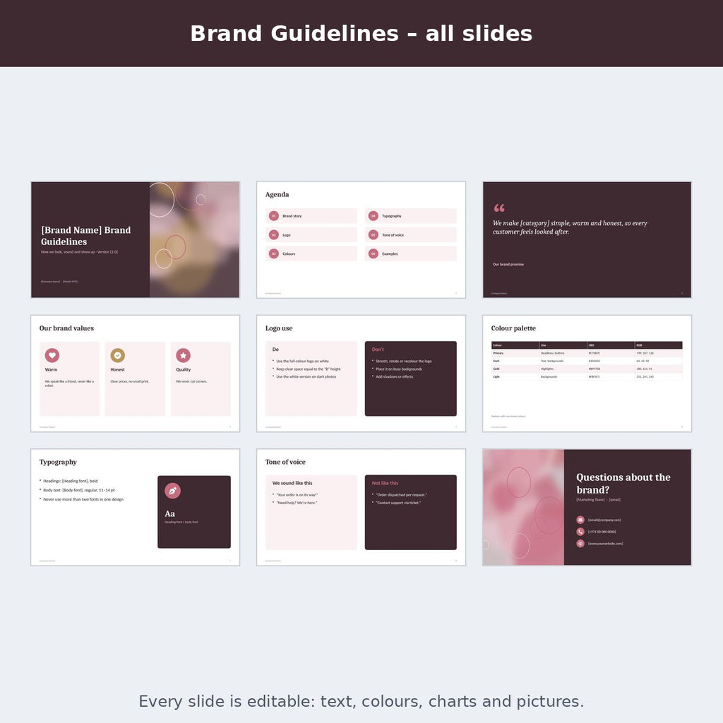 Brand Guidelines – preview