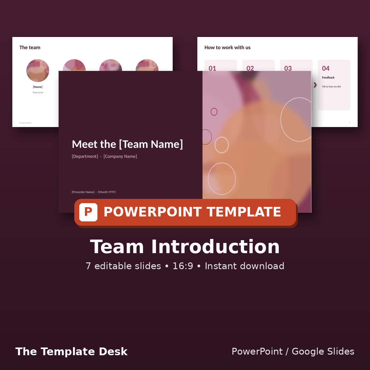 Team Introduction – cover