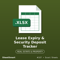 Lease Expiry & Security Deposit Tracker – Excel template