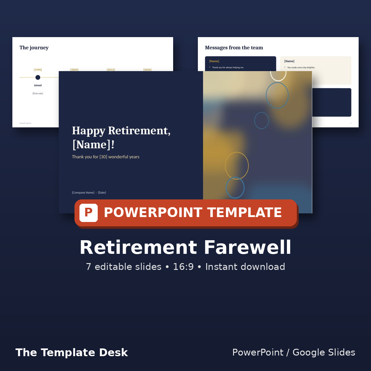 Retirement Farewell – cover