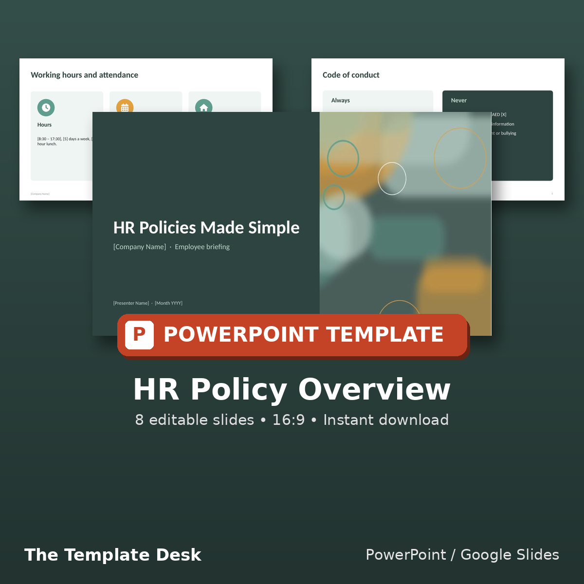 HR Policy Overview – cover
