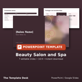 Beauty Salon and Spa – cover
