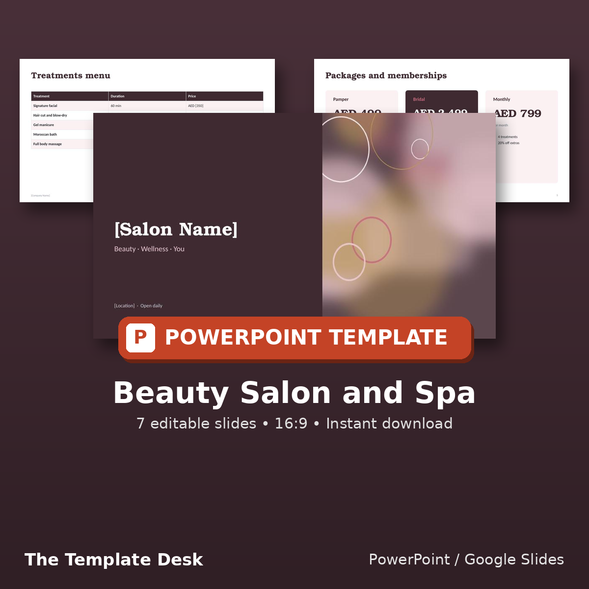 Beauty Salon and Spa – cover